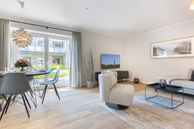 Ferienwohnung, Deichlodge 1, Büsum, Nordseeurlaub